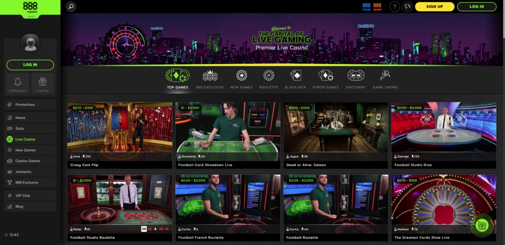 888 SMART CASINO GAME