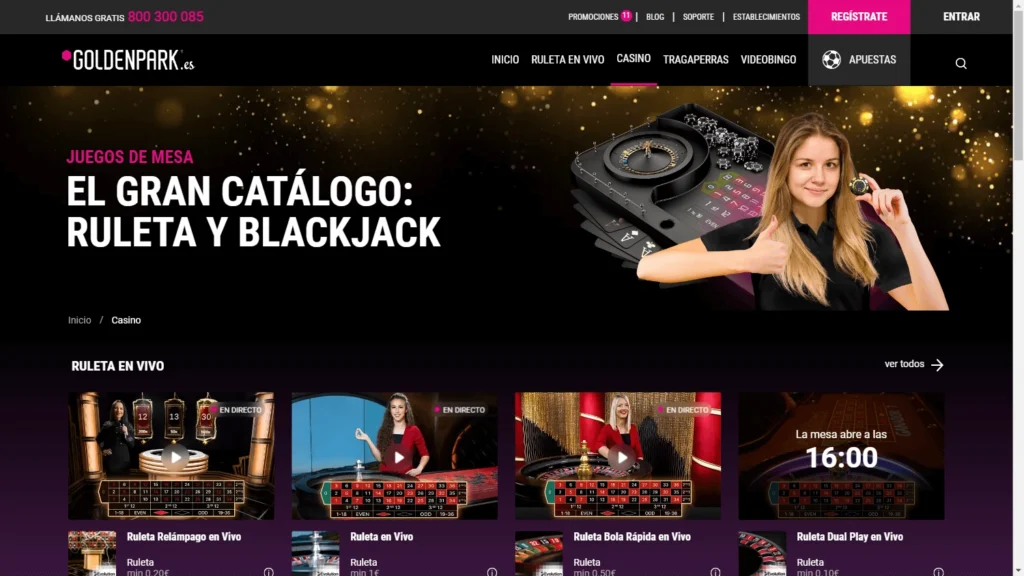 Golden Park Casino Game