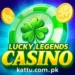 Lucky Legends Casino Game Official Logo